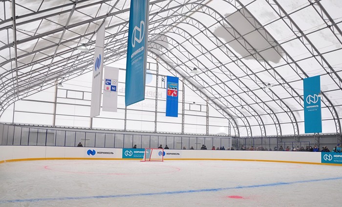 Строительство хоккейных дворцов и ледовых арен в Ейске и по России